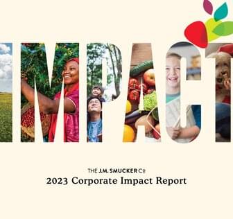 corporate impact report cover