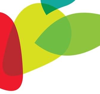 Annual Report Cover with Corporate Logo